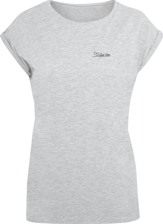 Produktbild Merchcode Ladies Just love Extended Shoulder Tee - 116533 (3XL)