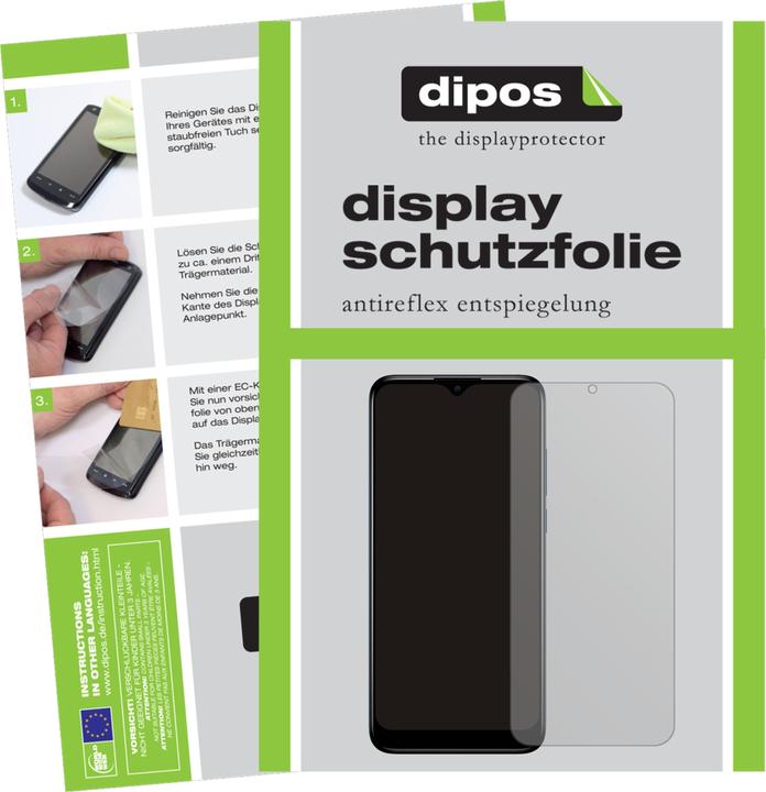 ECULTOR - Dipos I Pellicola Protettiva Per La Privacy Compatibile Con Tcl 10 Pro Pellicola Protettiva Opaca Con Effetto Privacy A 4 Vie (volutamente Più Piccola Del Vetro, Poiché Questo È Curvo
