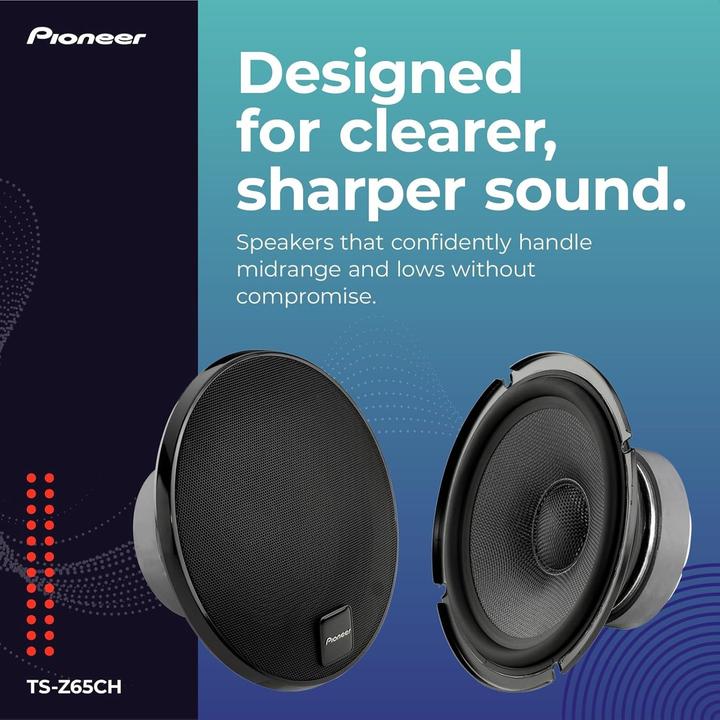 Produktbild Pioneer TSZ65CH Sistema Altoparlanti Componenti (330 W, 17 cm)