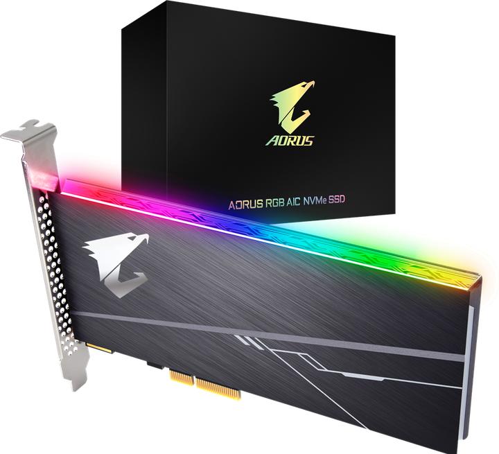 Actual product image Gigabyte Aorus RGB AIC (512 GB, PCI-Express)