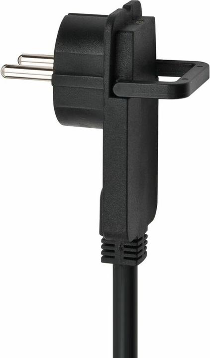 Actual product image Brennenstuhl Short extension lead with angled flat plug EU plug (10 m, CEE 7/3)
