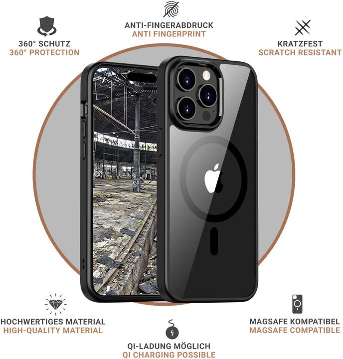 Produktbild JT Berlin BackCase Pankow Hybrid MagSafe (Apple iPhone 15 Pro)