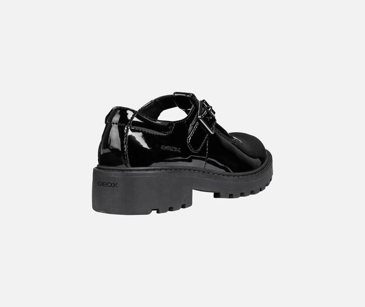 Produktbild Geox Mädchen J Casey G E Lederschuhe mit Schnalle (36)