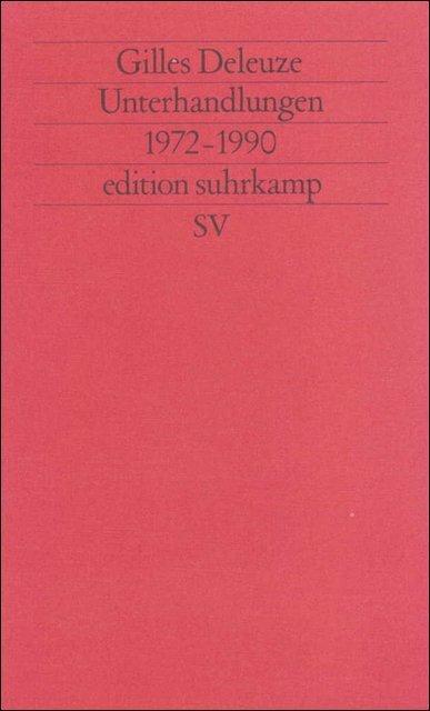Produktbild Unterhandlungen (Deutsch, Gilles Deleuze, 1993)