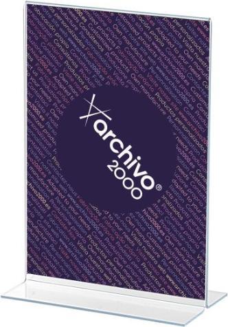 Actual product image Archivo 2000 table stand 11105 CS TP TT PS (polystyrene) Transparent (A5)