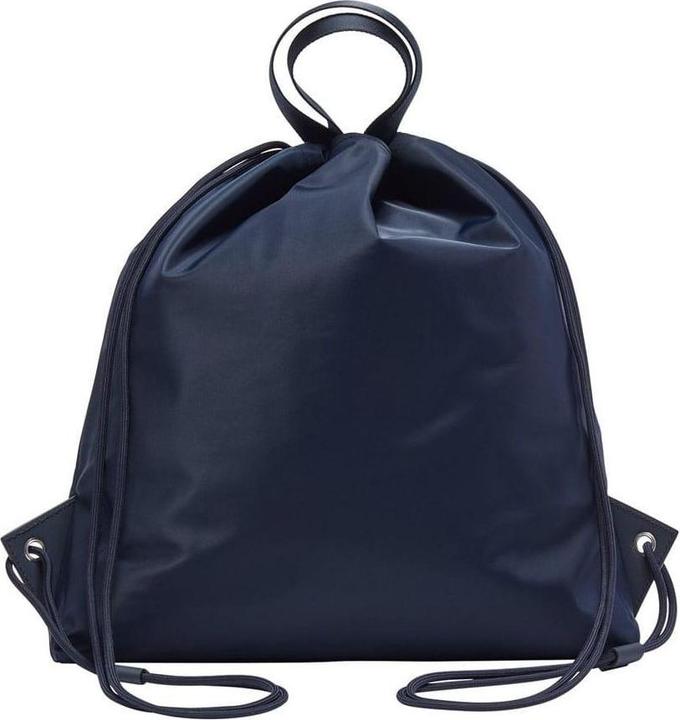 Actual product image Hugo Boss Leather Drawstring Bag