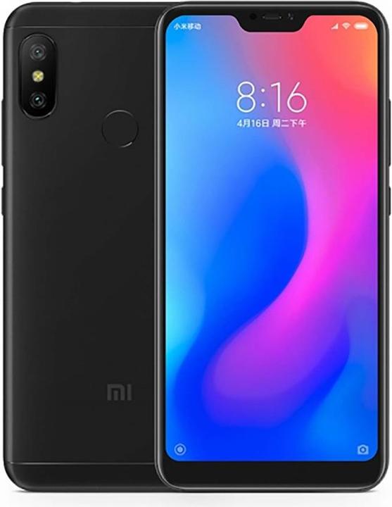 Produktbild Xiaomi Mi A2 Lite (64 GB, Black, 5.84", Dual SIM + SD, 4G)