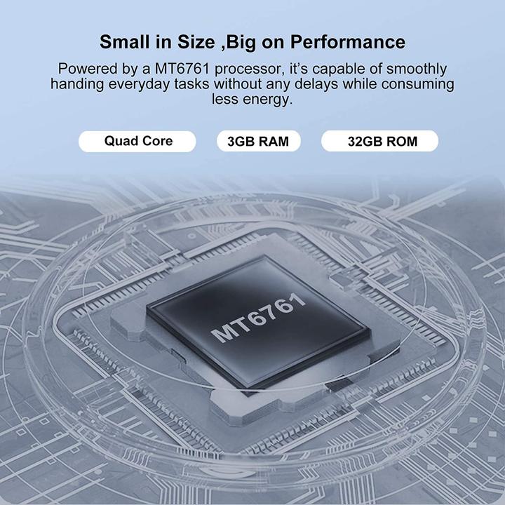 Produktbild Cubot Kingkong Mini 2 (32 GB, Black, Orange, 4", Dual SIM + SD, 4G)