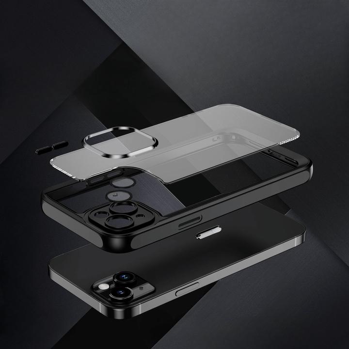 Actual product image Cover-Discount iPhone 15 Plus - Case with camera protection black (Apple iPhone 15 Plus)