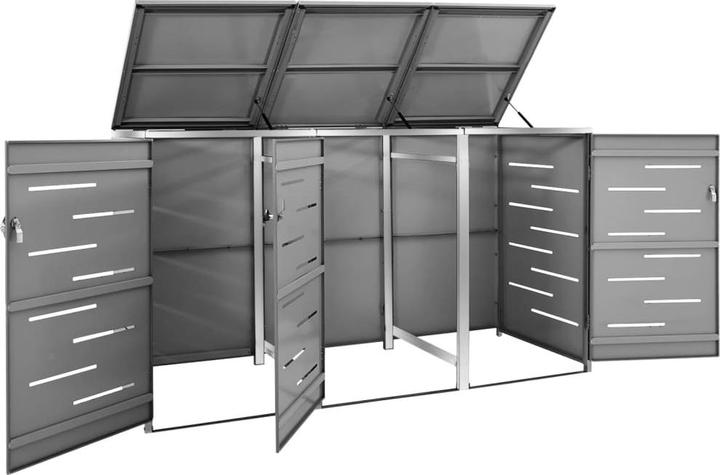 Produktbild vidaXL Mülltonnenbox