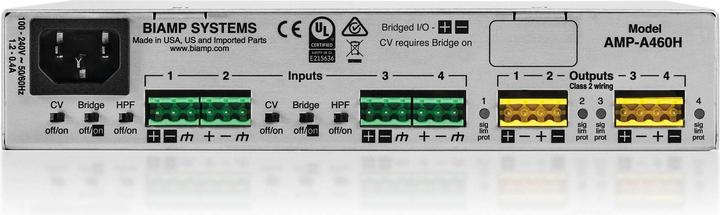 Actual product image Biamp AMP-A460H (Amplifier)