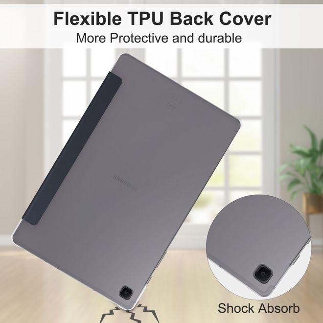 Image du produit MU Classic Étui en cuir pliable trois fois (Galaxy Tab A7 10.4 (2020))