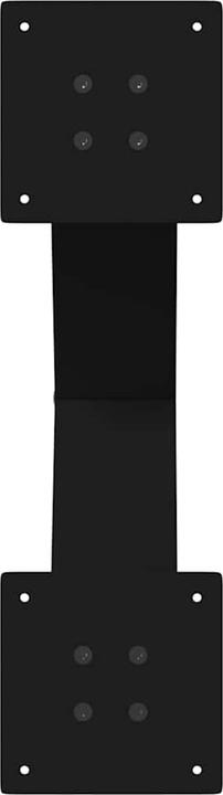 Image du produit vidaXL Pieds de table basse en X 2 pcs Noir 50x(42-43) cm Pied de table en acier