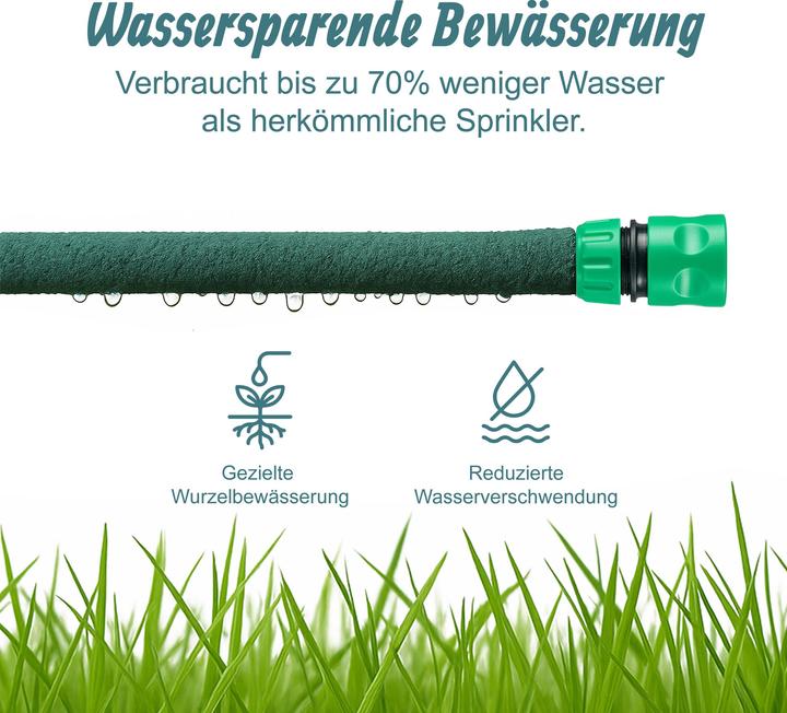 Actual product image Relaxdays soaker (Drip hose + drip tube)