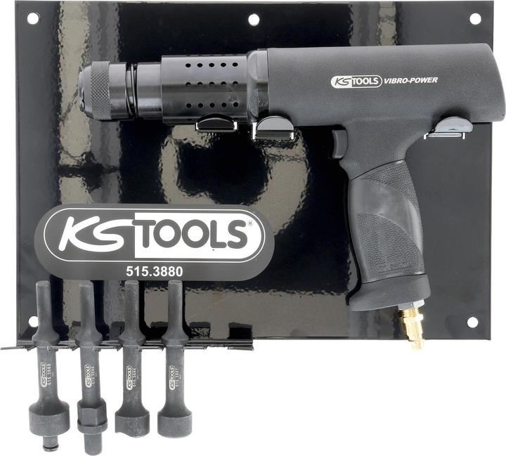 Actual product image KS Tools Vibro-Power pneumatic chisel hammer set. 6 pcs. 51 (Air blast)