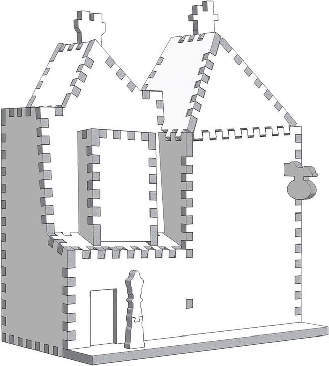 Produktbild Wrebbit 3D Madam Malkin’s Anzüge Florean Fortescue’s Eissalon (295 Teile)