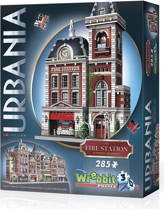Produktbild Wrebbit 3D Urbania: Feuerwache (285 Teile)