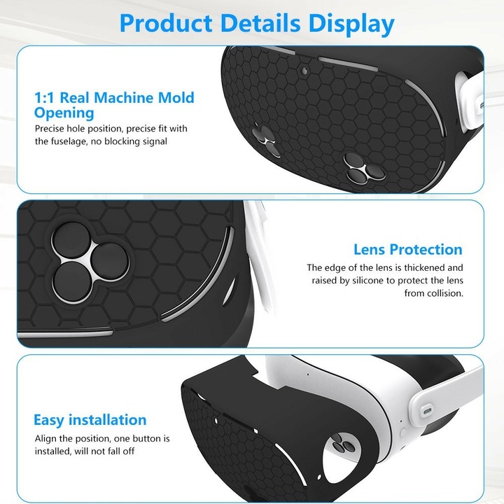 Immagine prodotto Ueli Express Custodia protettiva in silicone per Meta Quest 3s