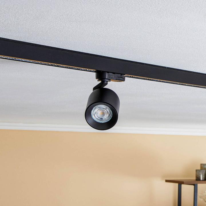 Actual product image Arcchio Brinja Spot for 3-circuit track black (GU10)