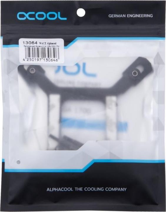 Produktbild Alphacool Alpha Backpmit Schrauben LGA115x/1200/17 1022360