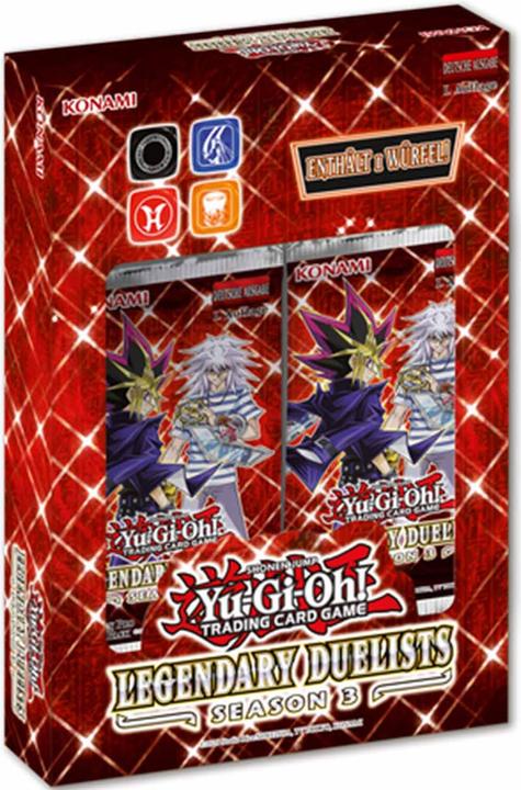 Actual product image Yu-Gi-Oh YGO! Legendary Duelists: Season 3 (German, Booster Pack)
