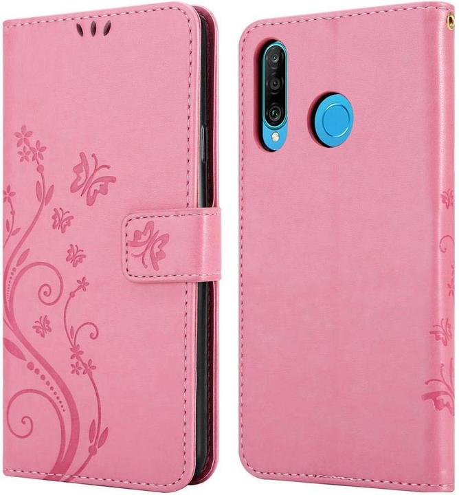 Actual product image Cadorabo Flower Book Cover (Huawei P30 Lite)