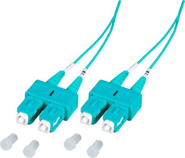 EFB Elektronik SC/SC, 50/125µm Aqua (CAT6a, 5 m)