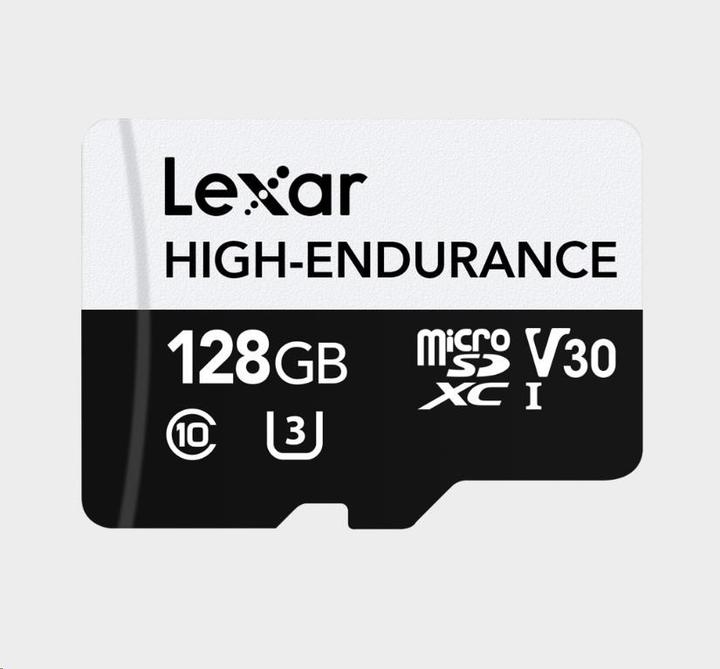 Actual product image Lexar MEMORY MICRO SDXC 128GB UHS-I/LMSHGED128G-BCNNG (128 GB, microSDHC, microSDXC, U3, UHS-I)