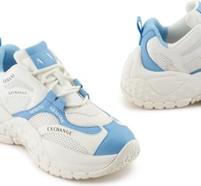 Produktbild Armani Exchange Vedder, Microsuede Clean Essential Look Sneakers (35)