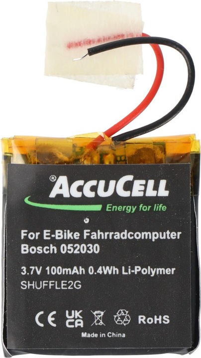 Produktbild XCell Li-Ion-Akku - 100mAh (3.7V) - für MP3-Player, Musik Player wie Apple 616-0274, 616-0278