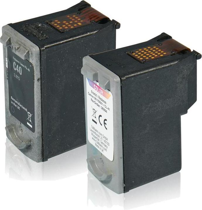 Produktbild Inkadoo Multipack kompatibel zu Canon 0615B036 / PG-40+CL-41 enthält 2x Tintenpatrone