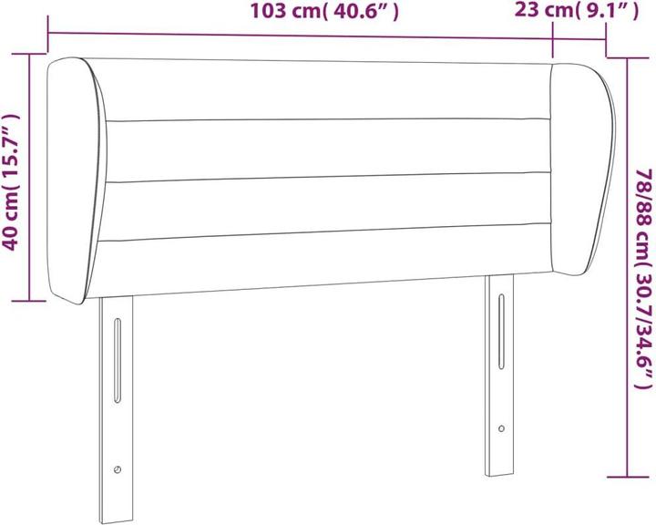 Immagine prodotto vidaXL Nanete (103 x 23 x 88 cm)