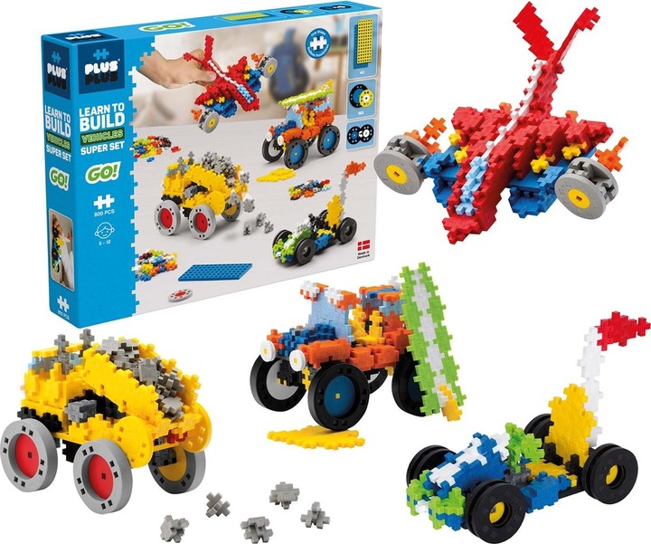 Produktbild Plus-Plus Fahrzeuge Set