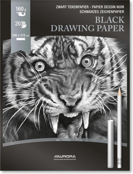 Image du produit Aurora Carton à dessin noir (Spécial)