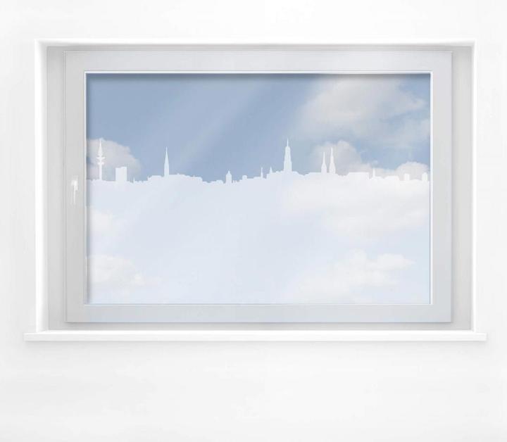 Actual product image Trenddeko Hamburg Skyline (120 x 58 cm)