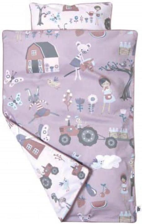 Produktbild Sebra Farm violett (100 x 140 cm, 40 x 45 cm)