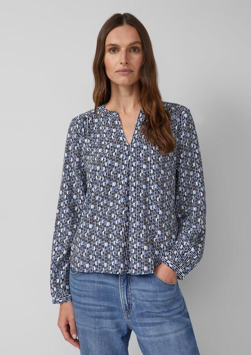 Immagine prodotto s.Oliver Bluse Bluse aus Viskose mit All-over-Print (46)