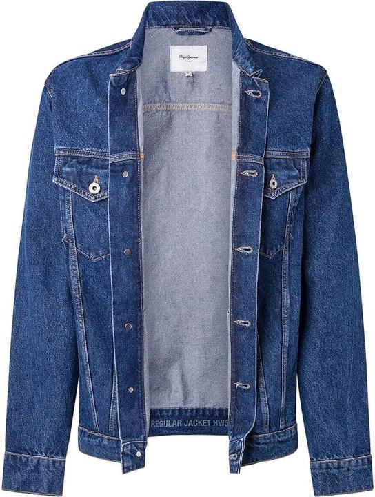 Actual product image Pepe Jeans Regular Jacket Mens Jacket 1Pack Blue DenimHW5 S (S)