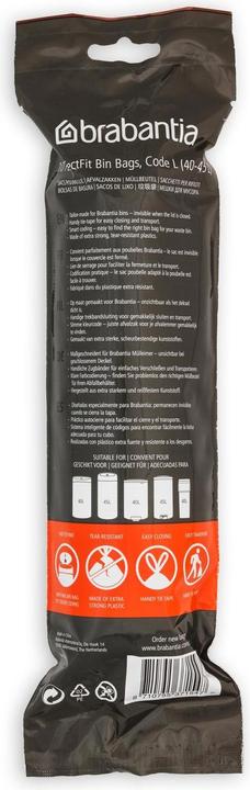 Immagine prodotto Brabantia PerfectFit misura L, 45l (10 x, 45 l)