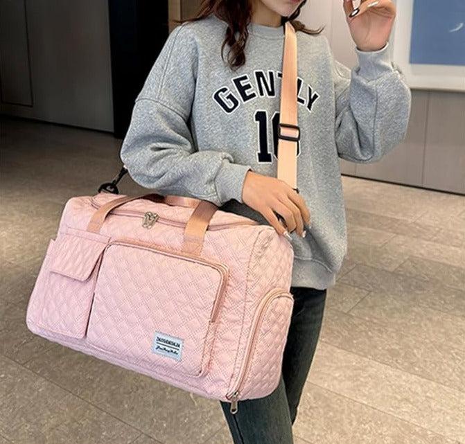 Immagine prodotto Only-Bags.Store Borsa per bagagli a breve raggio di grande capacità per viaggi d'affari, leggeri asciutti e bagnati (24 l)