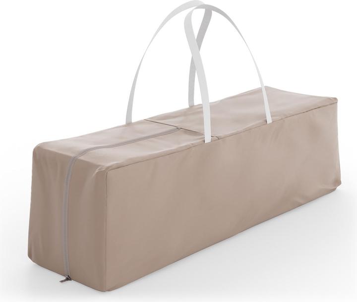 Actual product image KinderKraft travel cot LEODY UP beige
