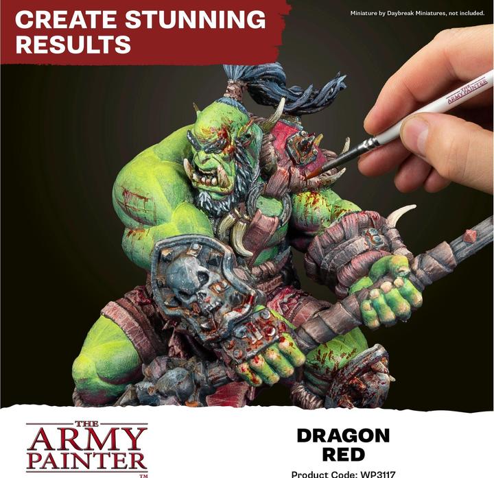 Actual product image The Army Painter Colour Warpaints Fanatic: Dragon Red 18 ml