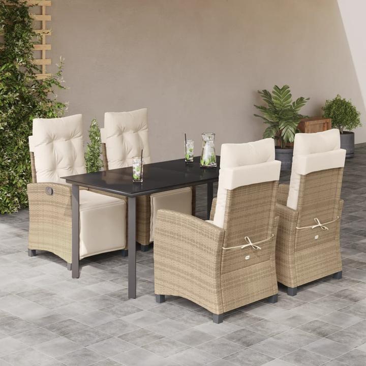 Produktbild vidaXL Garten Essgruppe (160 x 80 x 74 cm)