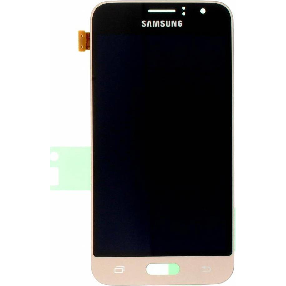 Samsung LCD Assembly (Display, Galaxy J1 (2016)), Mobilgerät Ersatzteile, Gold