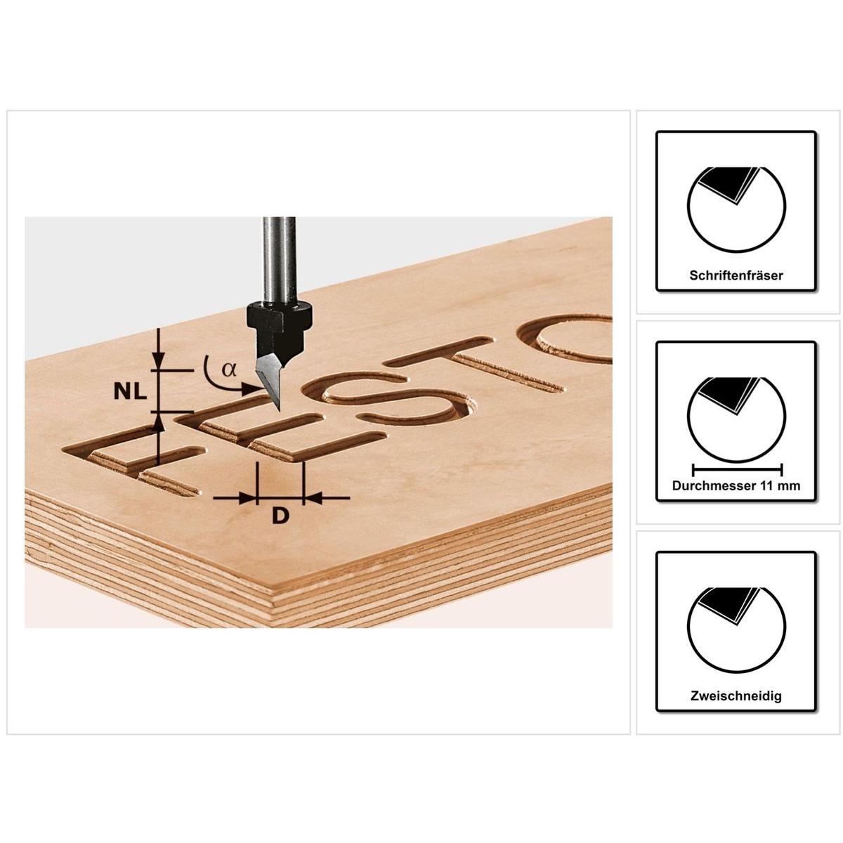 Thumbnail - Festool, Fräser, HS S8 D11/60°