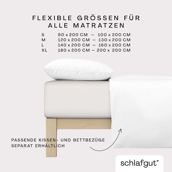 Immagine prodotto schlafgut Frottex (90 x 190 - 100 x 220 cm)