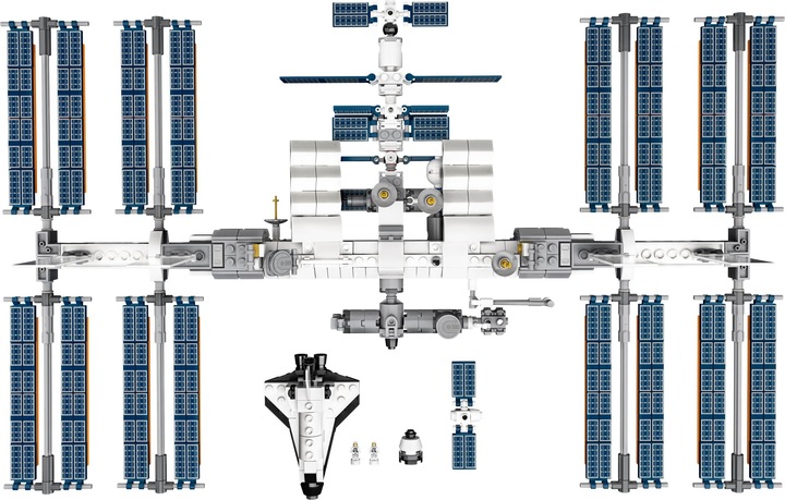 Actual product image LEGO Ideas End-Of-Live Set Internationale Raumstation - 21321 NEU! Teile 864x (21321)