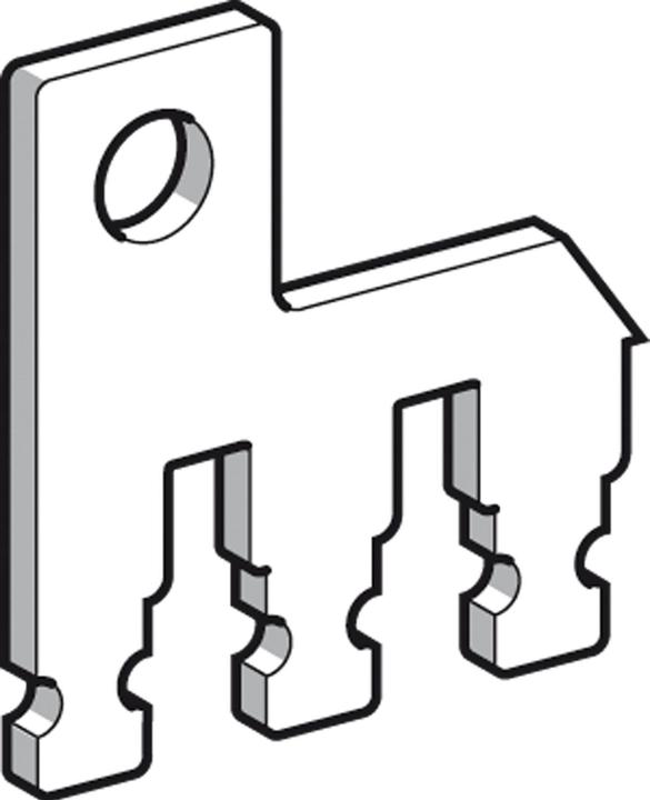 Actual product image Schneider Electric Connecting bridge, parallel connection, LAD96061
