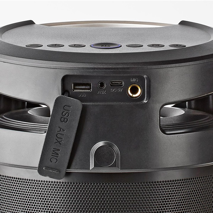 Actual product image Nedis SPBB-350 Bluetooth Party Speaker (3.50 h, Rechargeable battery operated)