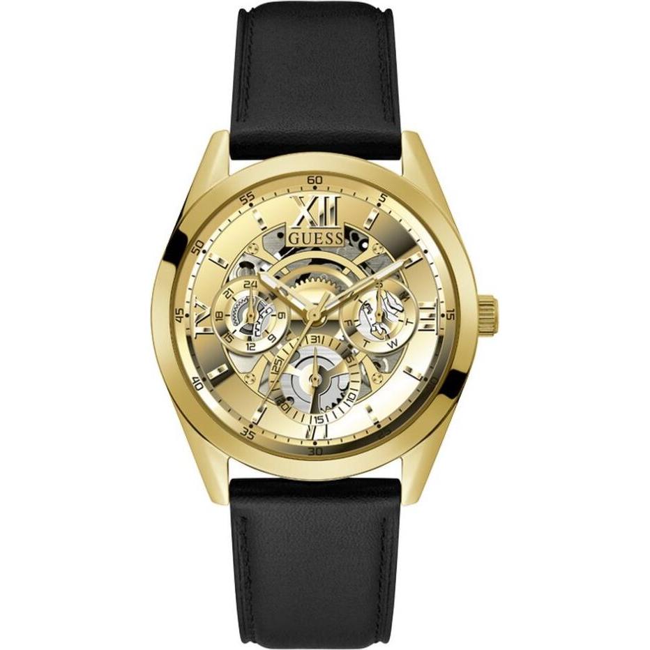 Guess, Armbanduhr, Uhren HERREN GW0389G2, Schwarz, (Analoguhr)